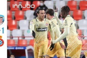 【西乙】西班牙人1比1连续3轮不胜 武磊替补未出场