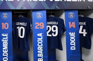 巴黎三连胜在望：杜埃、KK、登贝莱与巴尔科拉再度联袂首发